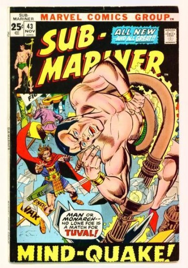 SUB-MARINER #43 Marvel Comics 1971 Giant