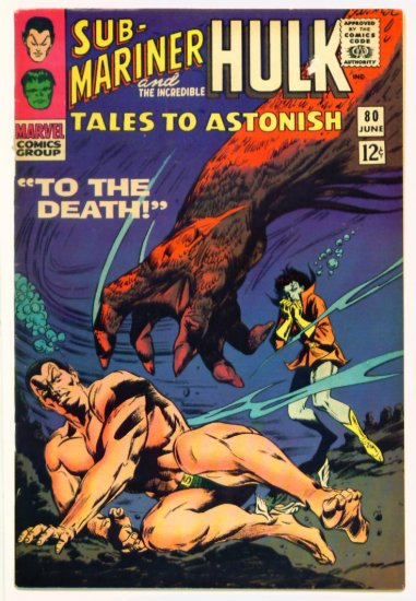TALES to ASTONISH #80 Marvel Comics 1966 The Hulk