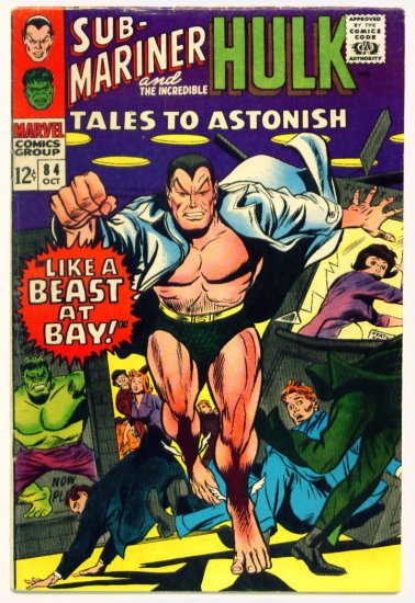 TALES to ASTONISH #84 Marvel Comics 1966 The Hulk
