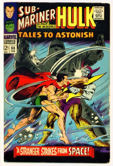 TALES to ASTONISH #88 Marvel Comics 1967 The Hulk