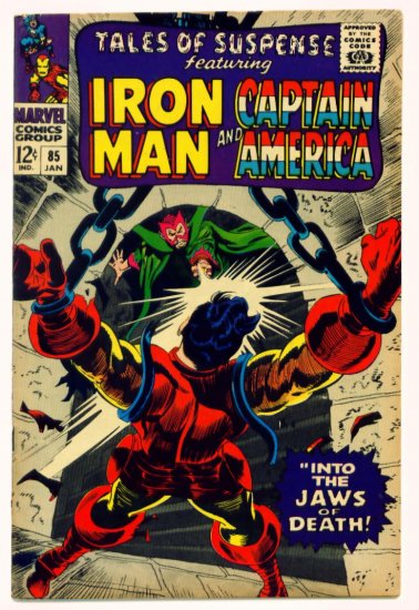 TALES of SUSPENSE #85 Marvel Comics 1967 IRON MAN CAPTAIN AMERICA