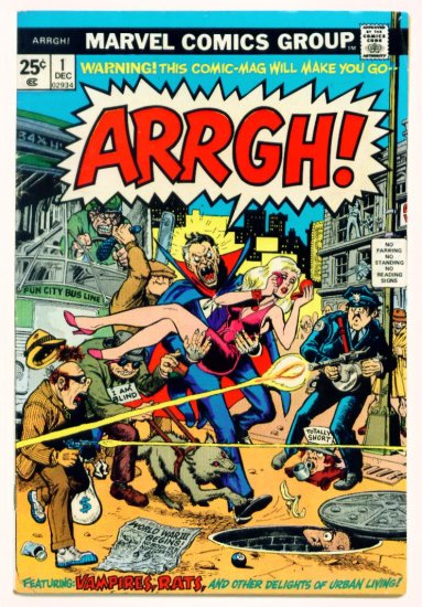 ARRGH ! #1 Marvel Comics 1974
