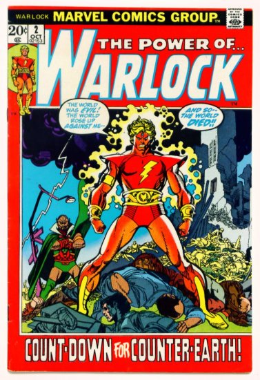 The Power of the WARLOCK #2 Marvel Comics 1972