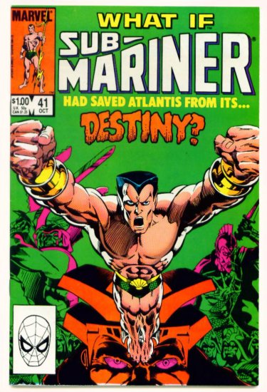 SUB-MARINER WHAT IF ? #41 Marvel Comics 1983