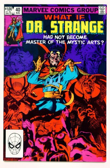 DOCTOR STRANGE WHAT IF ? #40 Marvel Comics 1983