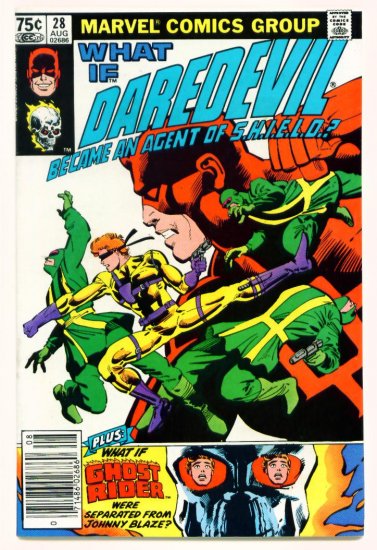 Frank Miller DAREDEVIL WHAT IF? #28 Marvel Comics 1981