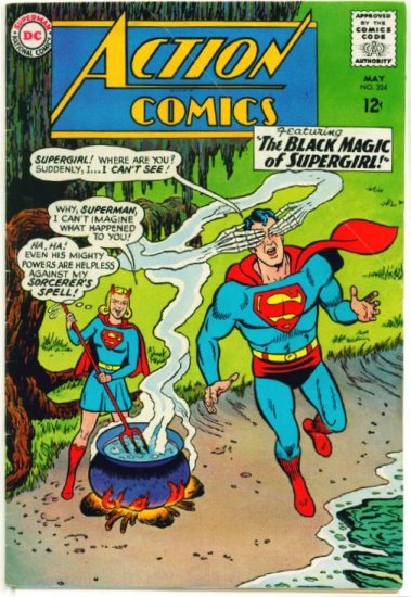 Superman Supergirl ACTION COMICS #324 DC 1965