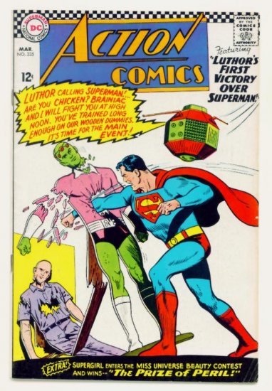 ACTION COMICS #335 DC 1966 Superman Superwoman