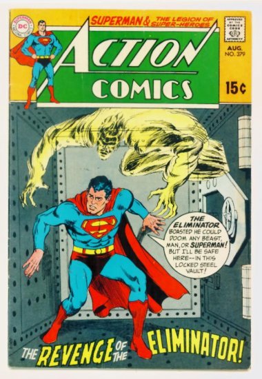 ACTION COMICS #379 DC Comics 1969 Superman LEGION of SUPERHEROES