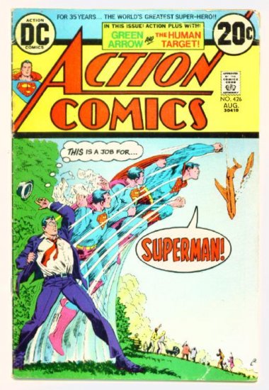 ACTION COMICS #426 DC 1973 Superman Green Arrow