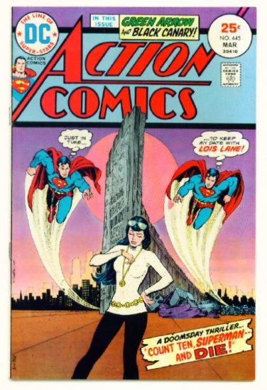 ACTION COMICS #445 DC 1975 Superman Green Arrow