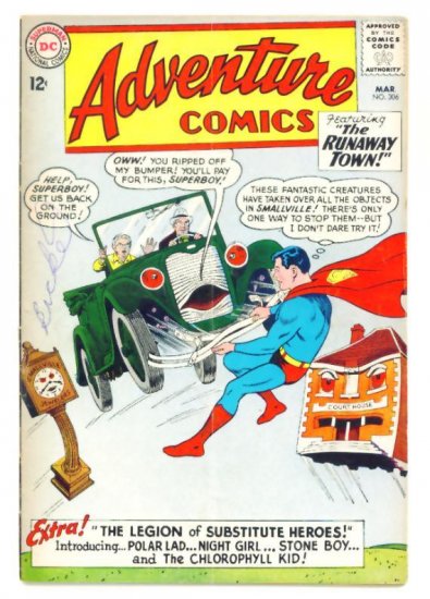 ADVENTURE COMICS #306 DC 1963 Legion of Super-Heroes