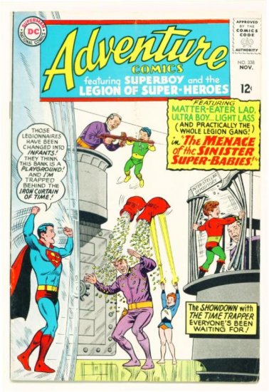 ADVENTURE COMICS #338 DC 1965 Legion of Super-Heroes