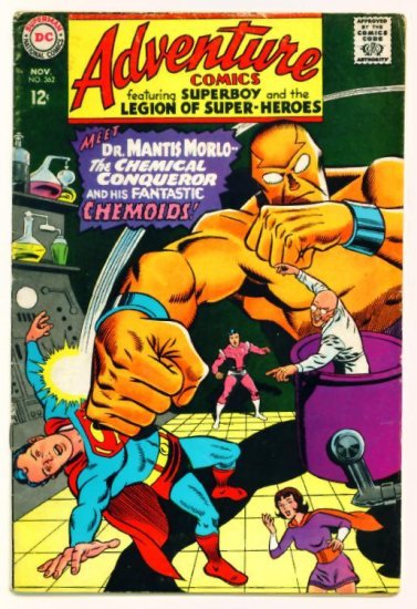 ADVENTURE COMICS #362 DC 1967 Legion of Super-Heroes
