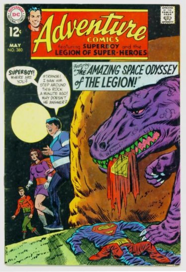 ADVENTURE COMICS #380 DC 1969 Legion of Super-heroes