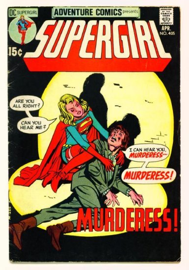 ADVENTURE COMICS #405 DC 1971 Supergirl