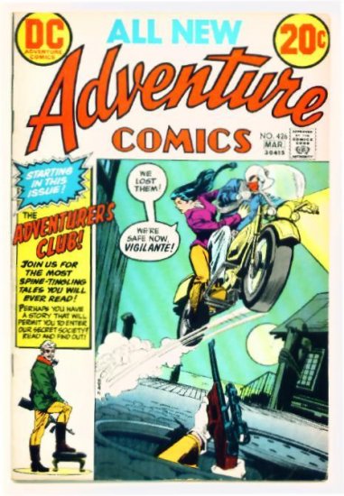 ADVENTURE COMICS #426 DC 1973 Vigilante
