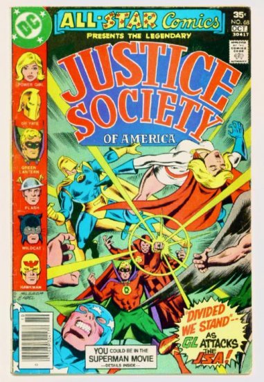 ALL-STAR COMICS #68 DC 1977 Justice Society of America