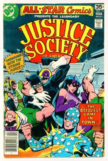 ALL-STAR COMICS #71 DC 1978 Justice Society of America