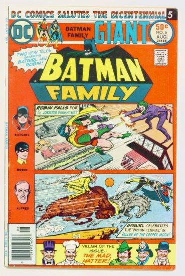 BATGIRL BATMAN FAMILY #6 DC Comics 1976 GIANT