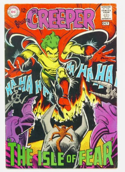 Beware The CREEPER #3 DC Comics 1968 Steve Ditko