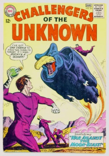 CHALLENGERS of the UNKNOWN #35 DC Comics 1963