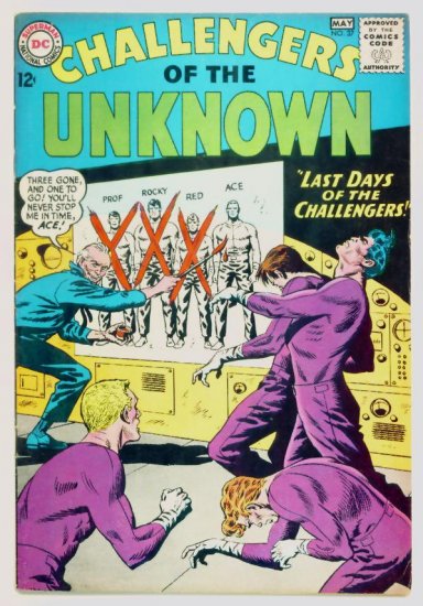 CHALLENGERS of the UNKNOWN #37 DC Comics 1964