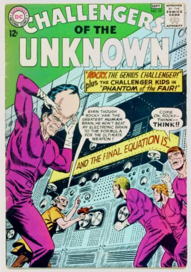 CHALLENGERS of the UNKNOWN #39 DC Comics 1964