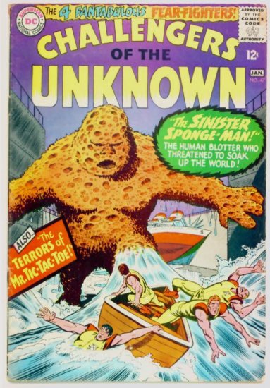 CHALLENGERS of the UNKNOWN #47 DC Comics 1965
