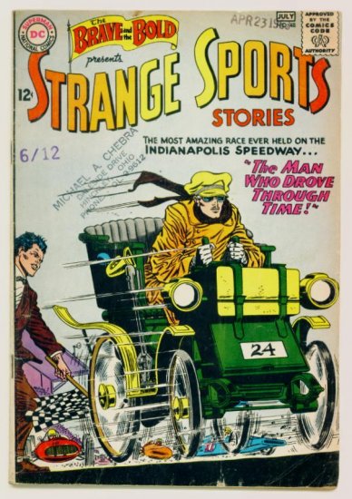 STRANGE SPORTS STORIES The Brave and the Bold #48 DC Comics 1963