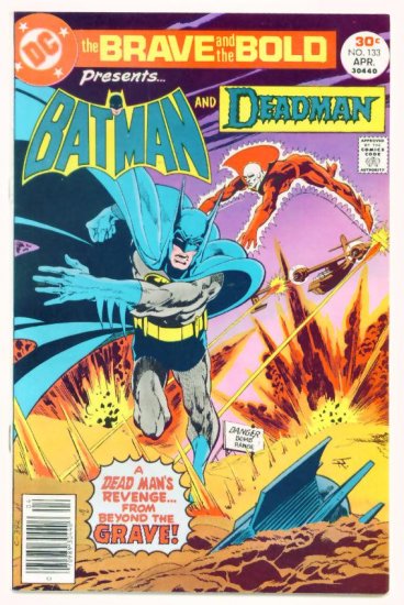 DEADMAN BATMAN The Brave and the Bold #133 DC Comics 1977 FINE+