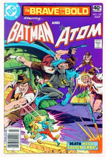 ATOM and BATMAN Brave and the Bold #152 DC Comics 1979