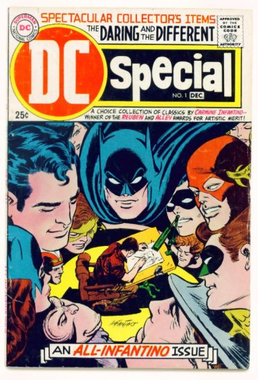 DC SPECIAL #1 DC Comics 1968 Infantino BATMAN FLASH