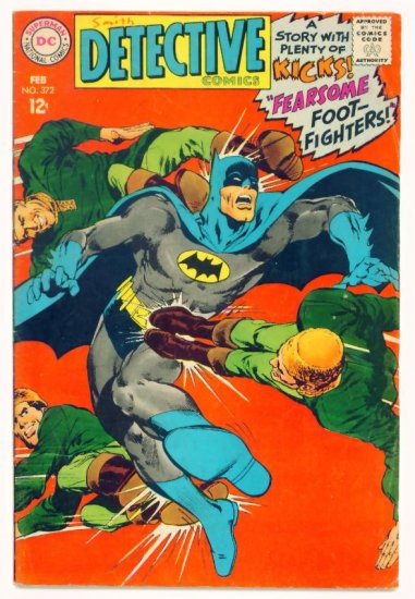 DETECTIVE COMICS #372 DC 1968 Batman