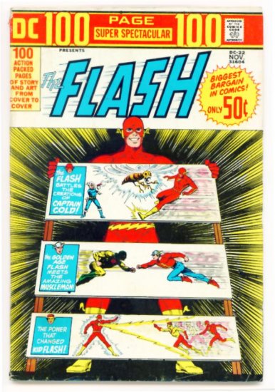 The FLASH 100 PAGE GIANT SUPER SPECTACULAR #22 DC COMICS 1973