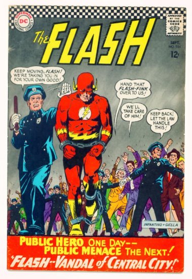 The FLASH #164 DC Comics 1966