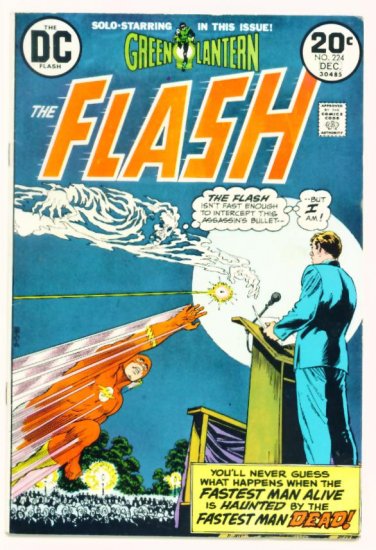 The FLASH #224 DC Comics 1973 Green Lantern