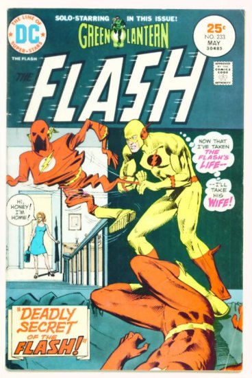 The FLASH #233 DC Comics 1975 Green Lantern
