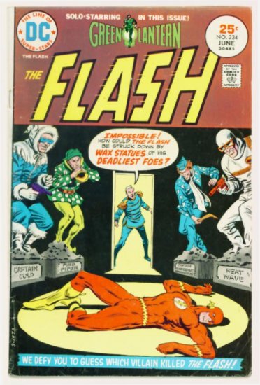 The FLASH #234 DC Comics 1975 Green Lantern