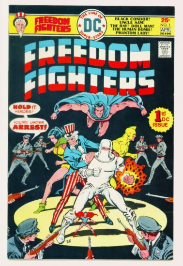 FREEDOM FIGHTERS #1 DC Comics 1976 Very Fine