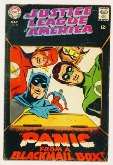 JUSTICE LEAGUE of AMERICA #62 DC Comics 1968