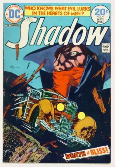 The SHADOW #4 DC Comics 1974 Mike Kaluta