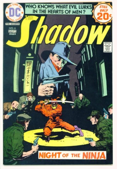 The SHADOW #6 DC Comics 1974 FINE +