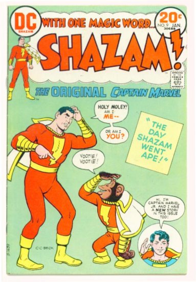 SHAZAM #9 DC Comics 1974 Captain Marvel Family