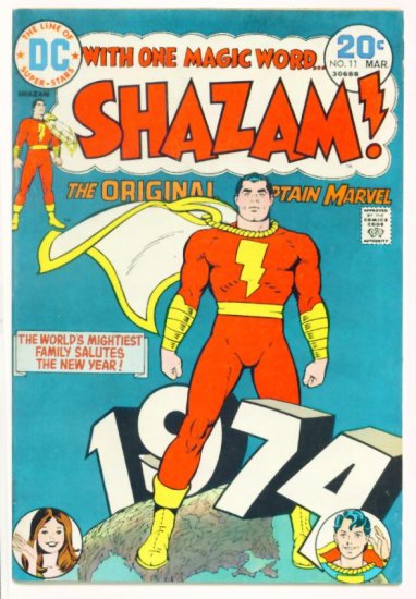 SHAZAM ! #11 DC Comics 1974 Captain Marvel Family