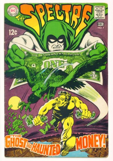 The SPECTRE #7 DC Comics 1968 Hourman