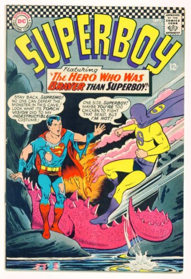 SUPERBOY #132 DC Comics 1966 First Appearance Supremo