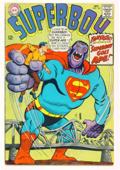 SUPERBOY #142 DC Comics 1967