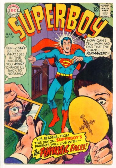 SUPERBOY #145 DC Comics 1968