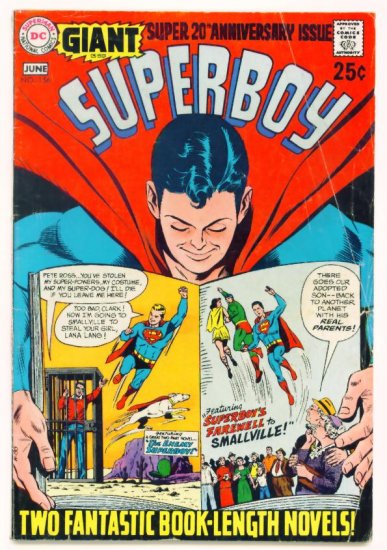 SUPERBOY #156 DC Comics 1969 GIANT G-59